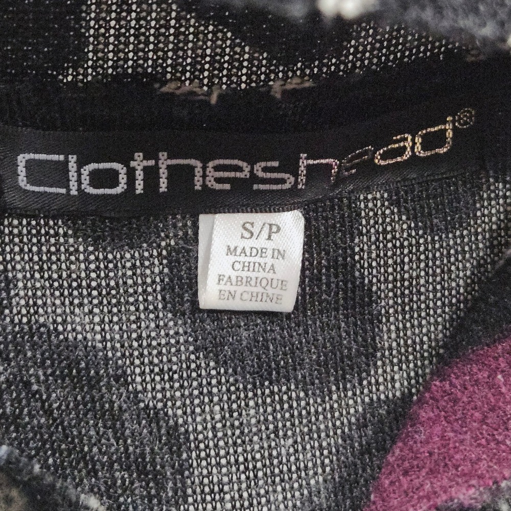 Patchwork Duster Eclectic Pattern Cardigan Coat S… - image 6